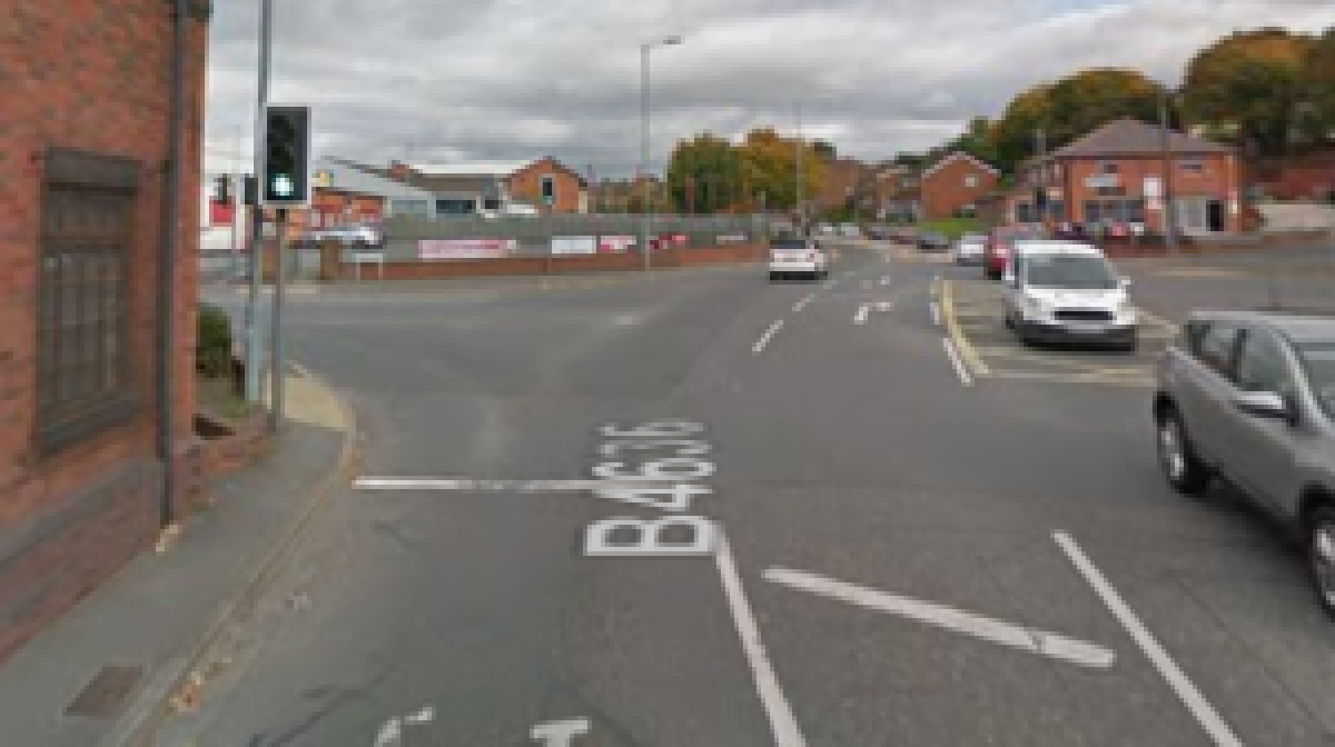 Keep straight along the B4636 and turn left at the first set of traffic lights onto Sherriff Street