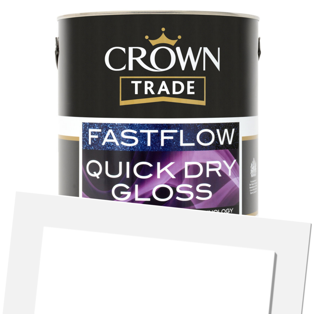 Crown Trade Fastflow Quick Dry Gloss Spectrum 5L (PNG)