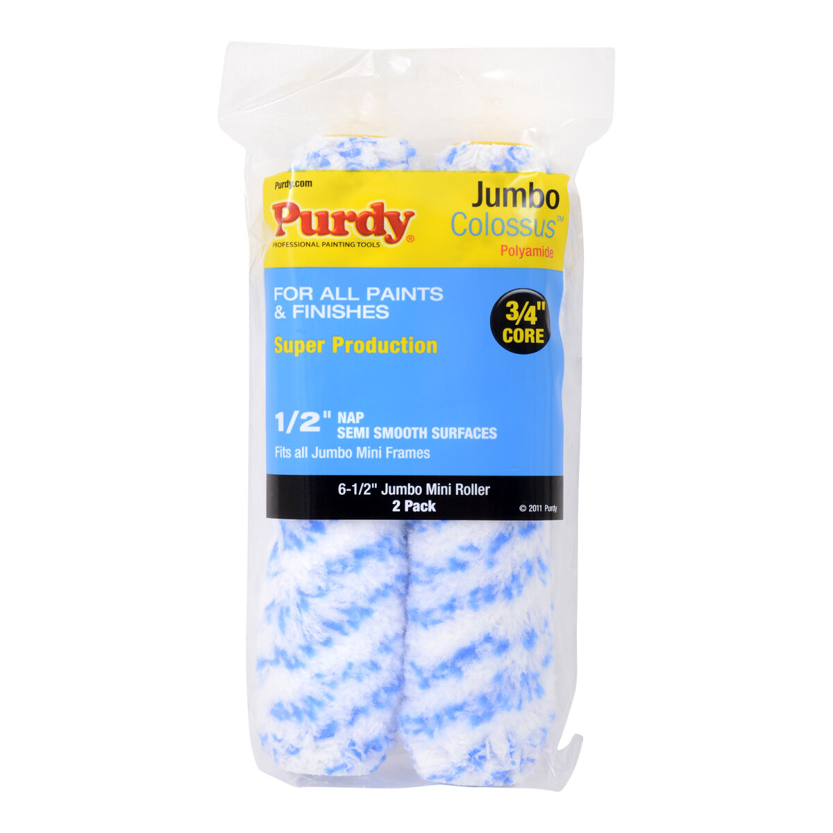 Purdy Colossus Jumbo Mini Sleeve (Pack of 2)