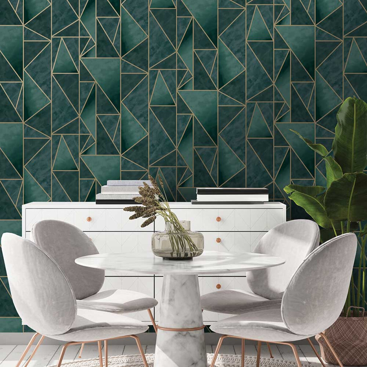 Albany Charon Teal/Gold
