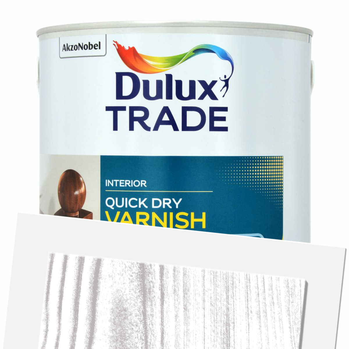 Dulux Trade Quick Drying Varnish 2.5L PNG