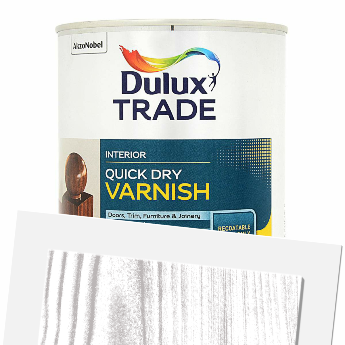 Dulux Trade Quick Drying Varnish 1L PNG