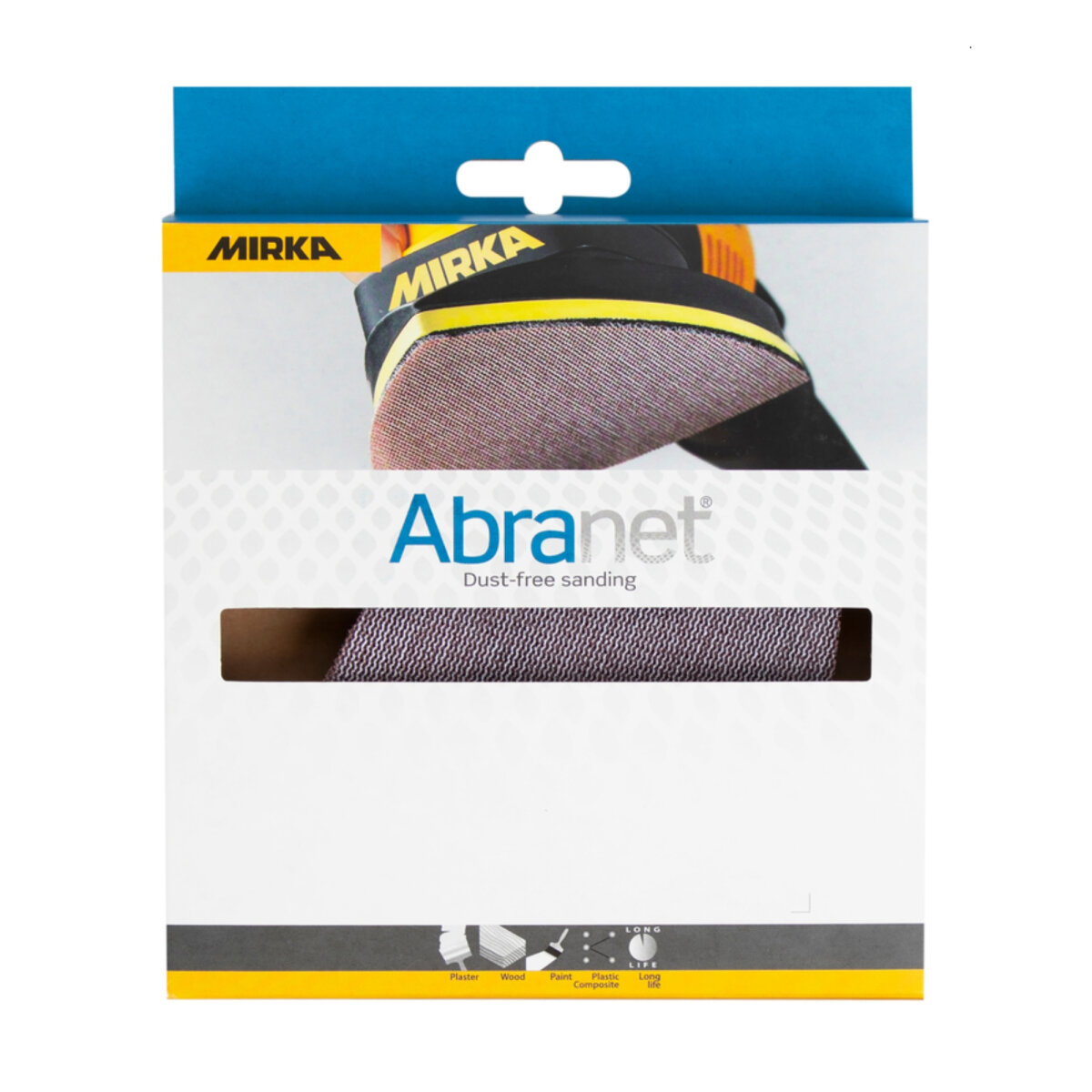 Mirka Abranet Pack of 10 152mm x 152mm x 100mm P80