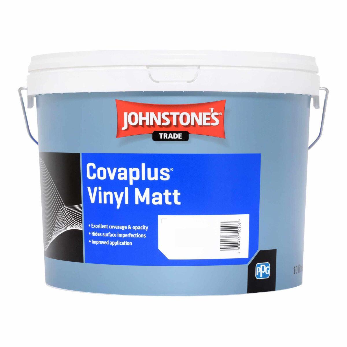 Johnstones Trade Covaplus Vinyl Matt Magnolia 10L