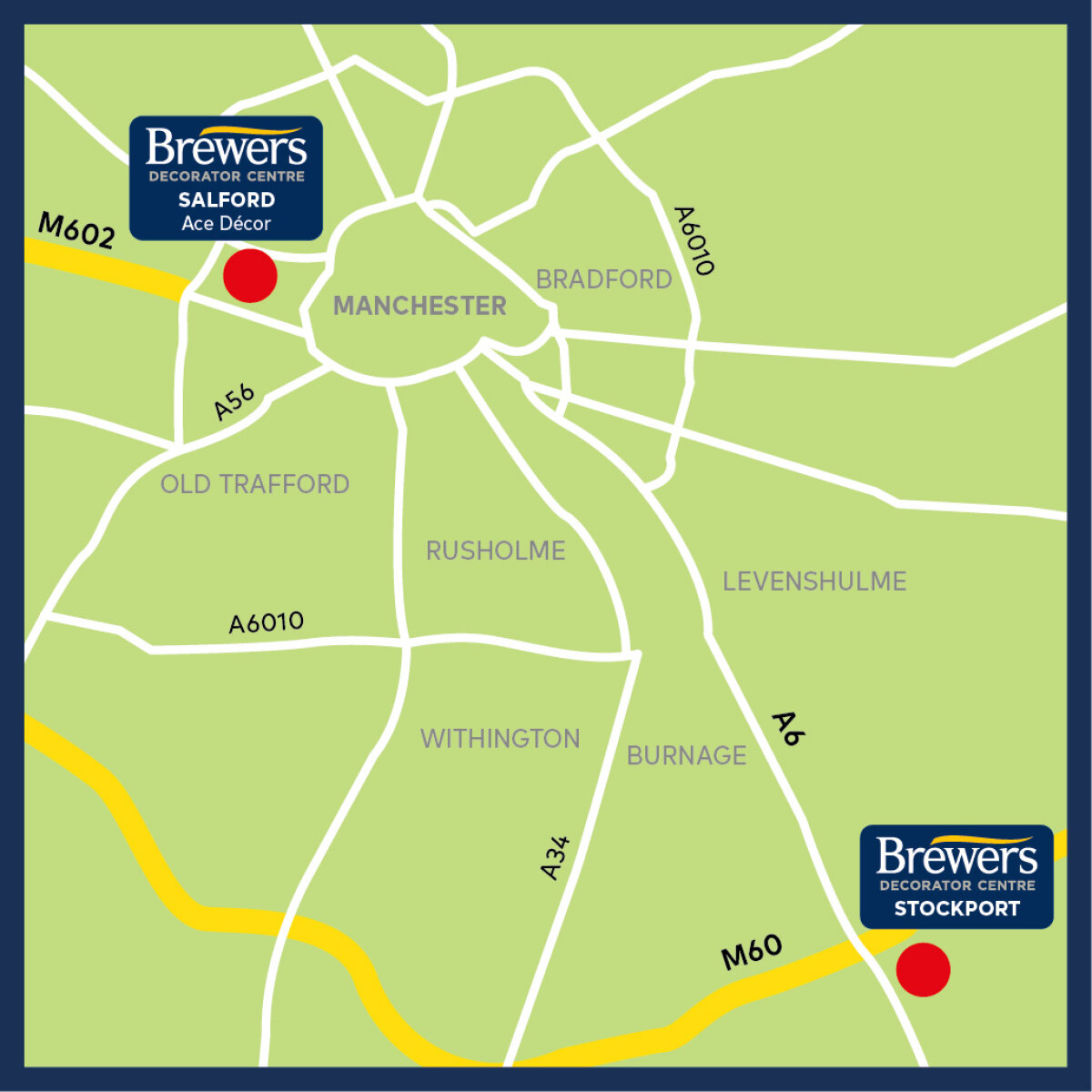 Brewers in Salford and Stockport