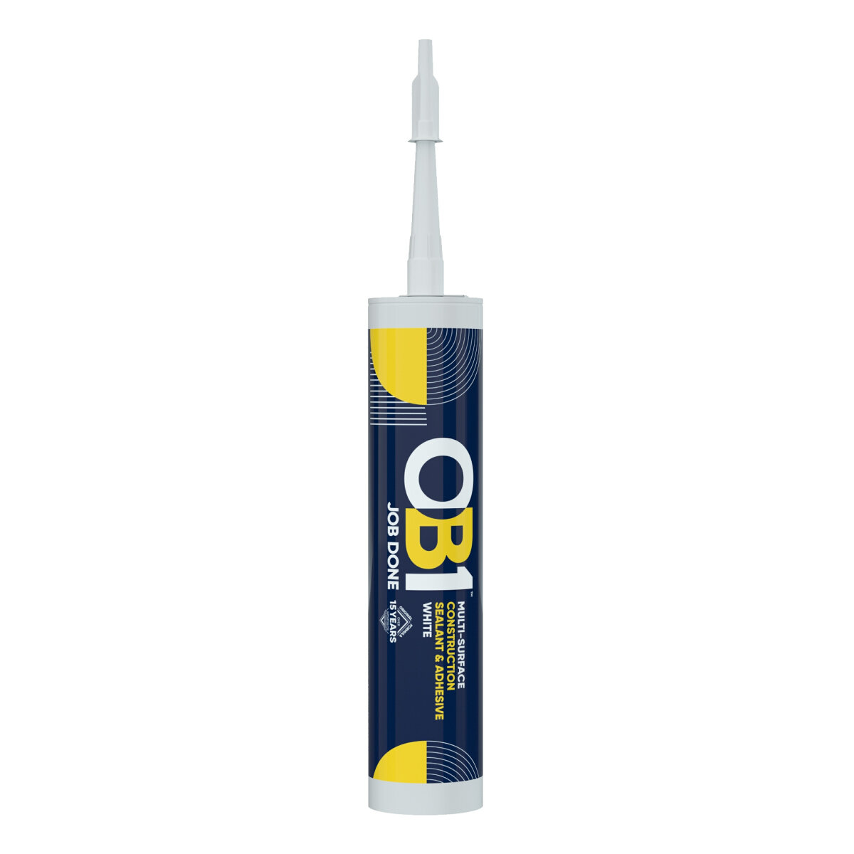 OB1 Multi Surface Sealant & Adhesive White 290ml