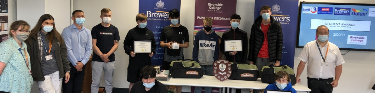 Painting & Decorating Students at Riverside College Presented with Awards and Accolades 