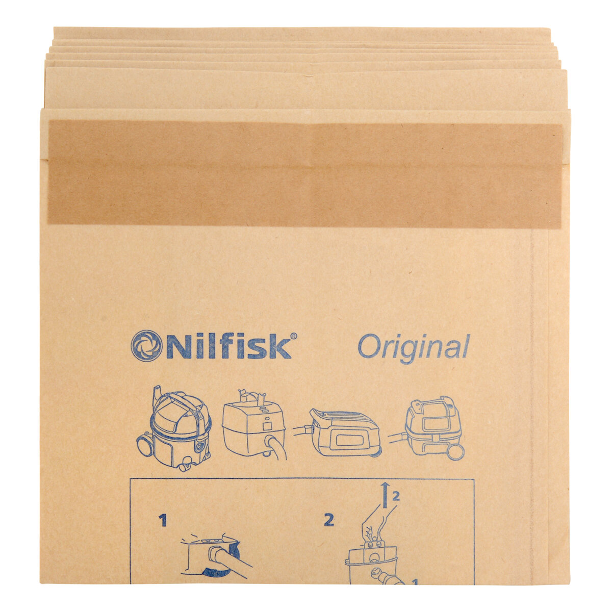 Nilfisk VP100 Dust Bags Pack of 10 - LG15861010-B
