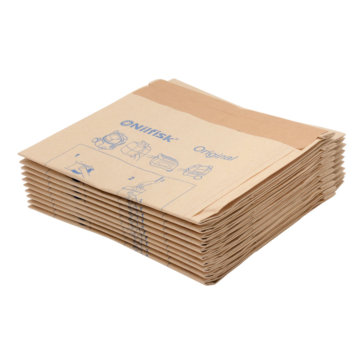 Nilfisk VP100 Dust Bags Pack of 10 - LG15861010-D