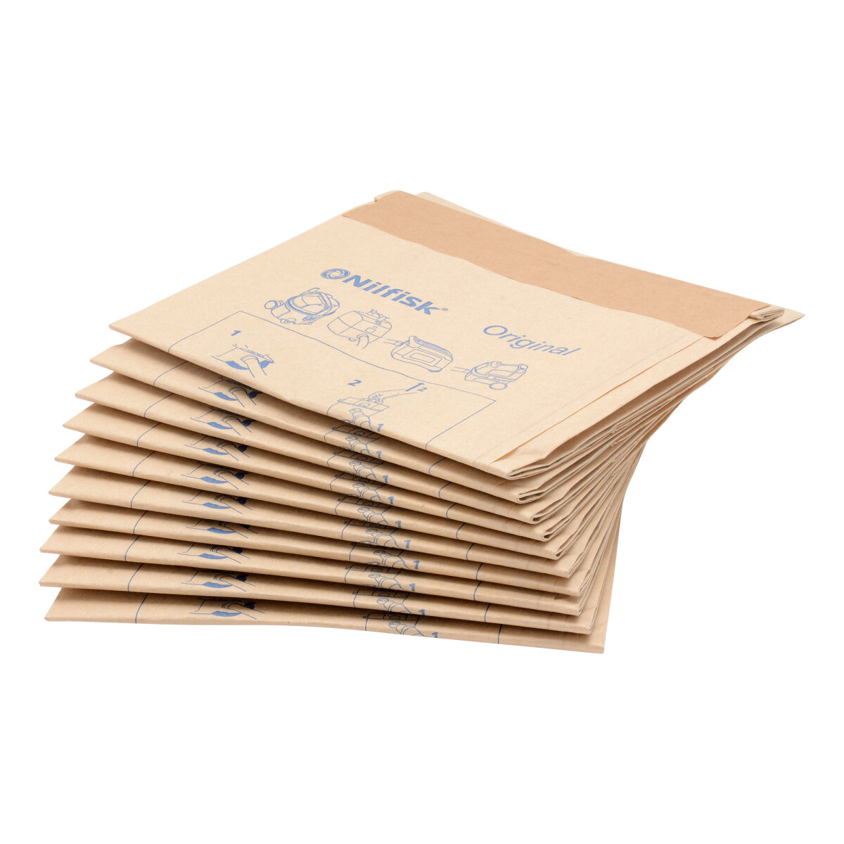 Nilfisk VP100 Dust Bags Pack of 10 - LG15861010-E