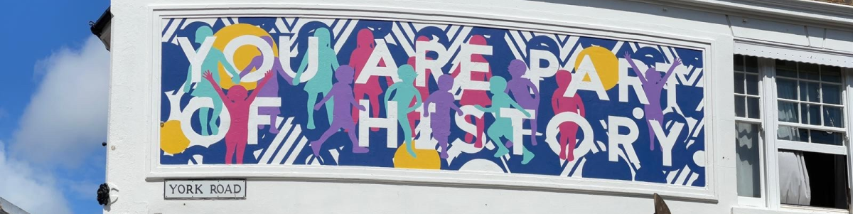Healing, Hope and Positivity to All: A Message to Eastbourne Residents through Urban Art
