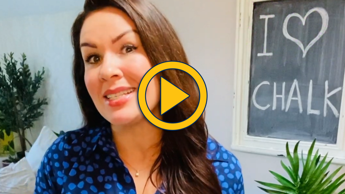How to make a chalkboard