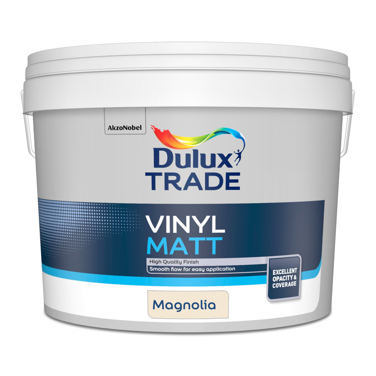 AE0114005E - Dulux Trade Vinyl Matt Magnolia (Ready Mixed) 10L