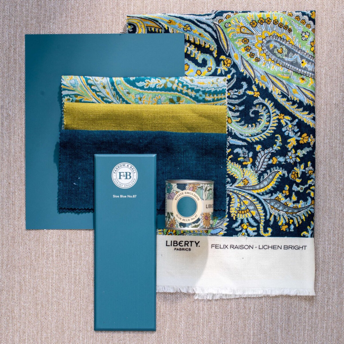 Farrow & Ball X Liberty