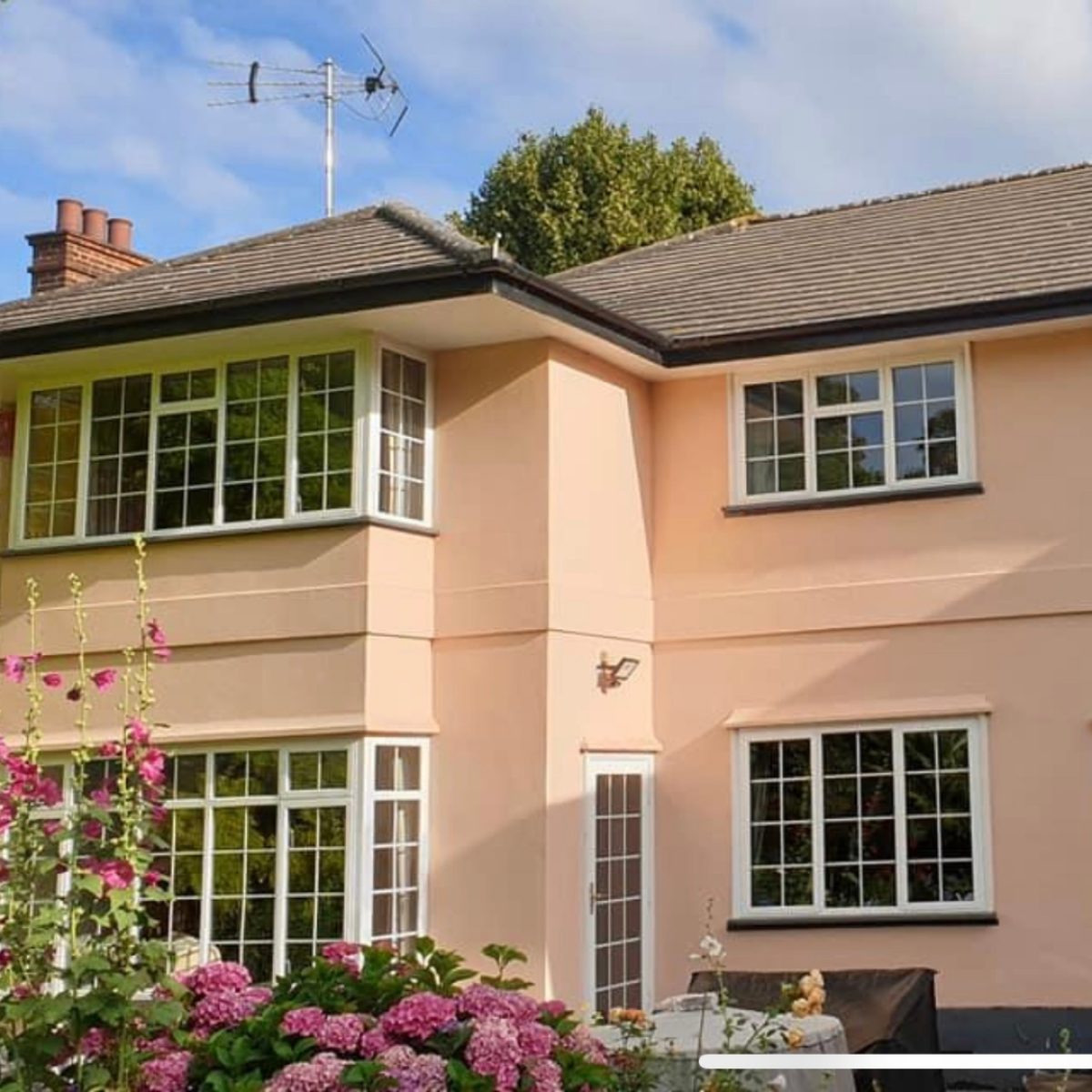 Painting the outside of a house