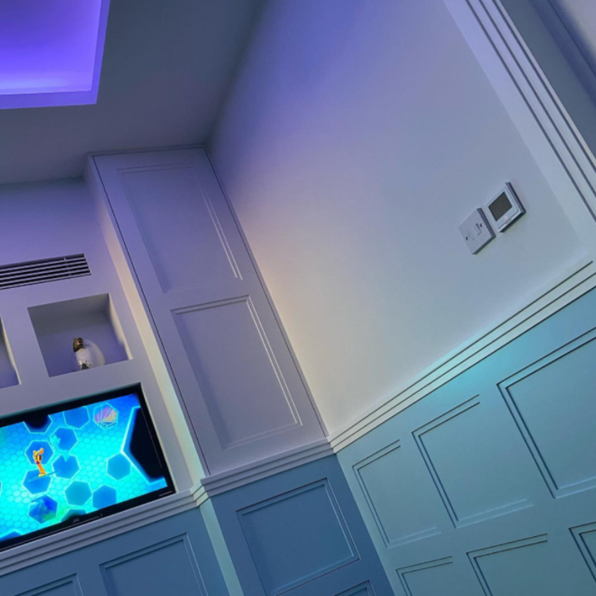Decorated Bedroom