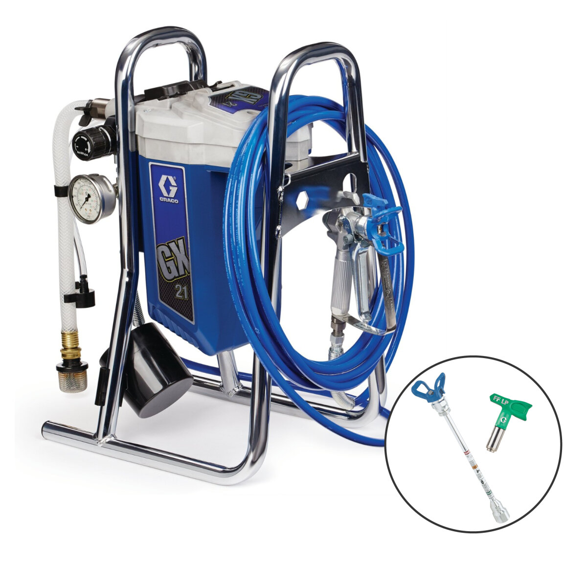 Graco GX 21 Airless Sprayer + Free Accessories