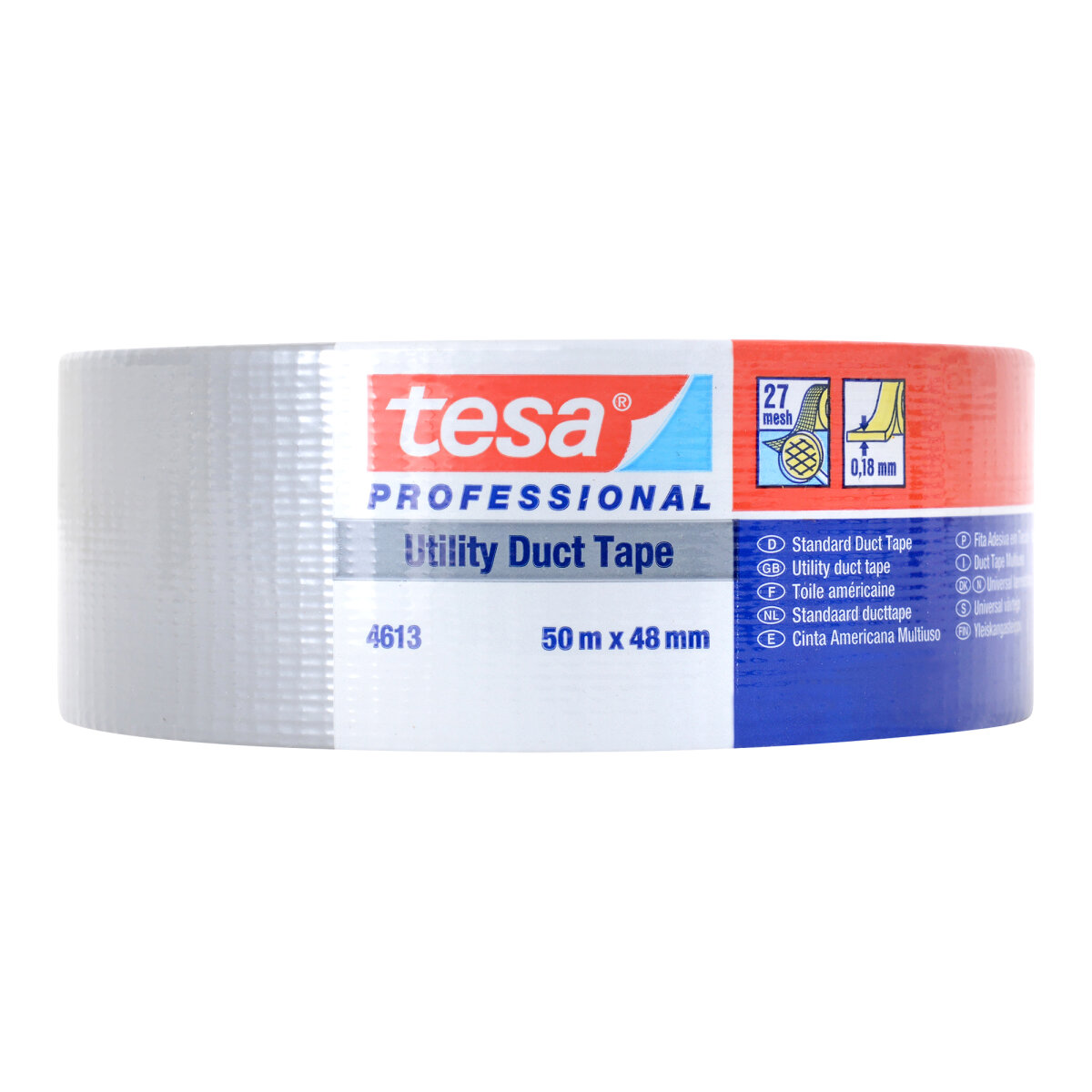 Tesa Duct Tape Silver 48mm x 50m