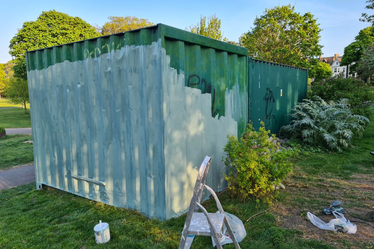 Ellington Park Paint Donation