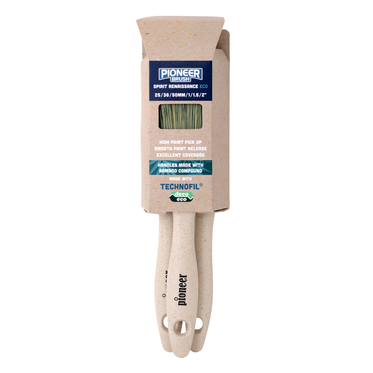 Deco Eco Brush Pyramid Box of 3
