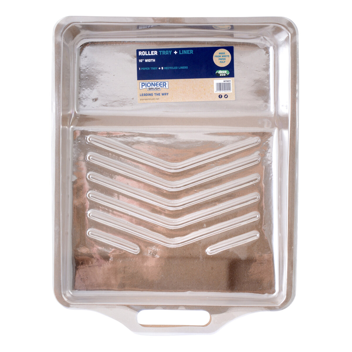 Deco Eco Tray & 5 Liners 10"