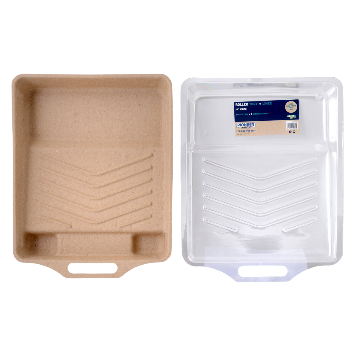 Deco Eco Tray & 5 Liners 10"