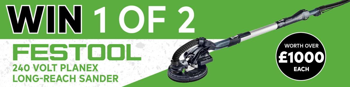 Reach for Sanding Perfection with your Chance to WIN a Festool Long-Reach Sander!