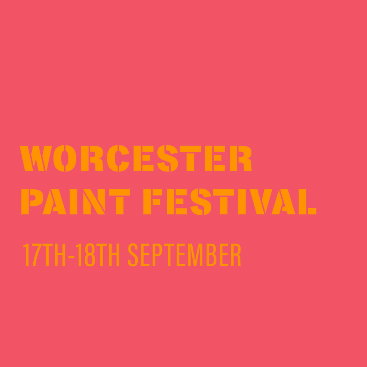 Worcester Paint Festival