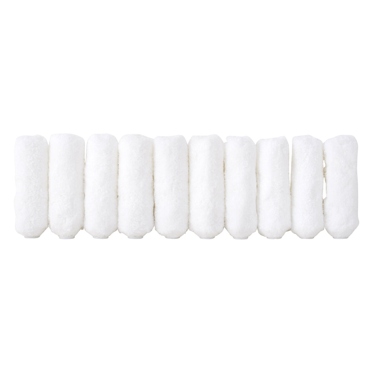 Classic Microfiber Mini Rod Style Long Pile (Pack of 10)