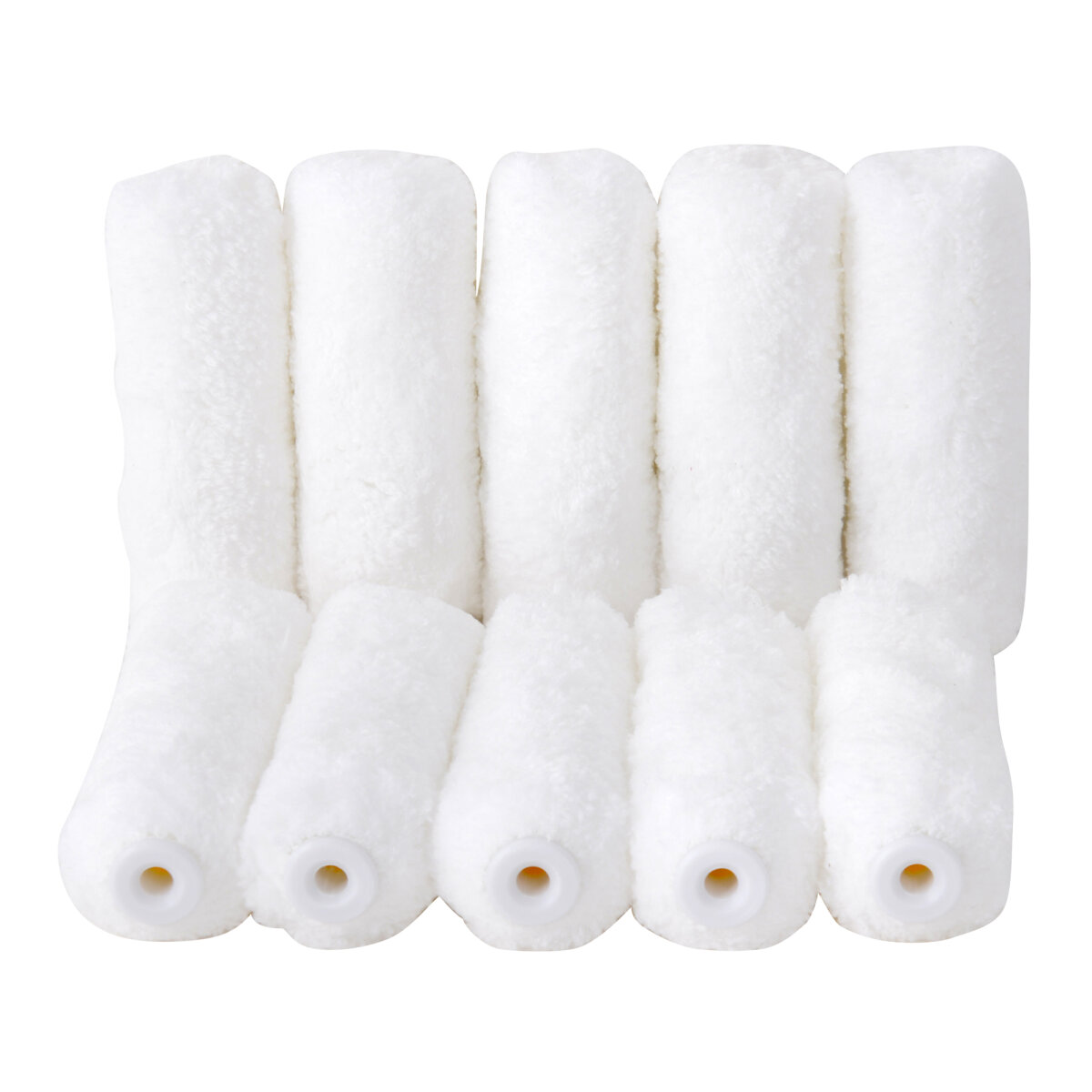 Classic Microfiber Mini Rod Style Long Pile (Pack of 10)