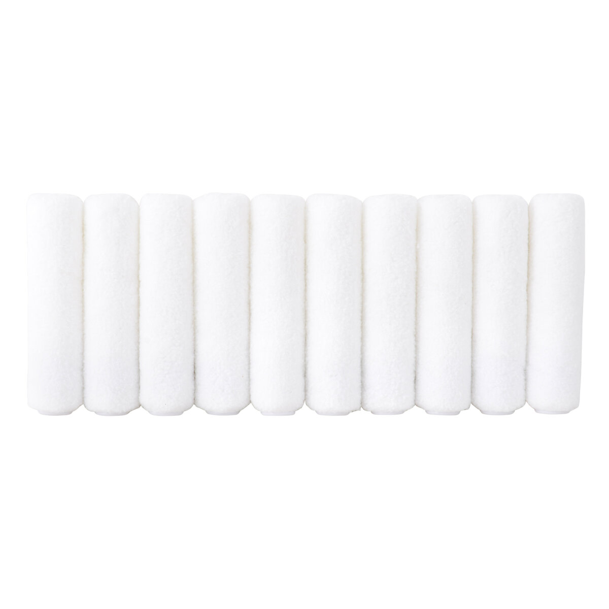 Classic Microfiber Mini Rod Style Short Pile (Pack of 10)
