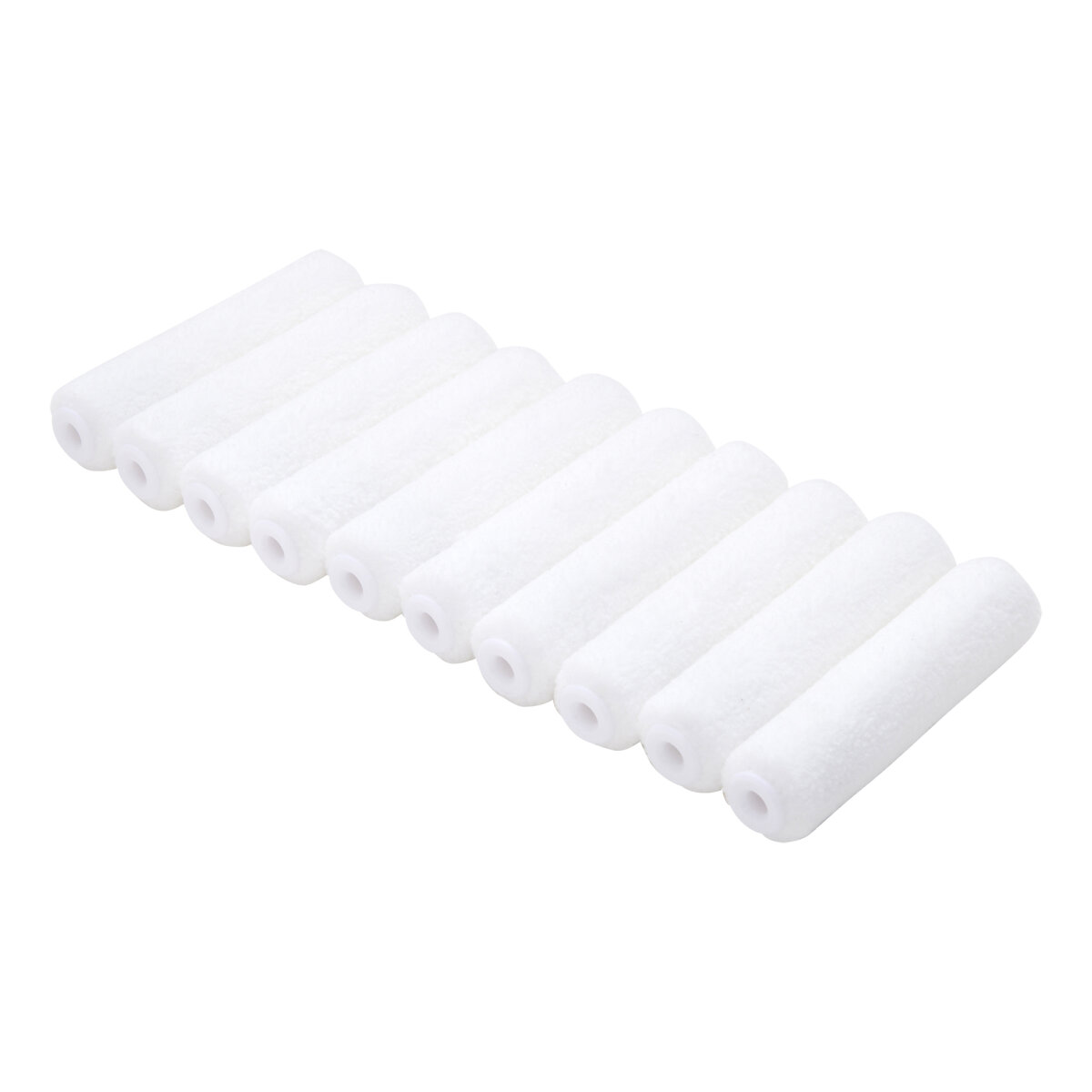 Classic Microfiber Mini Rod Style Short Pile (Pack of 10)