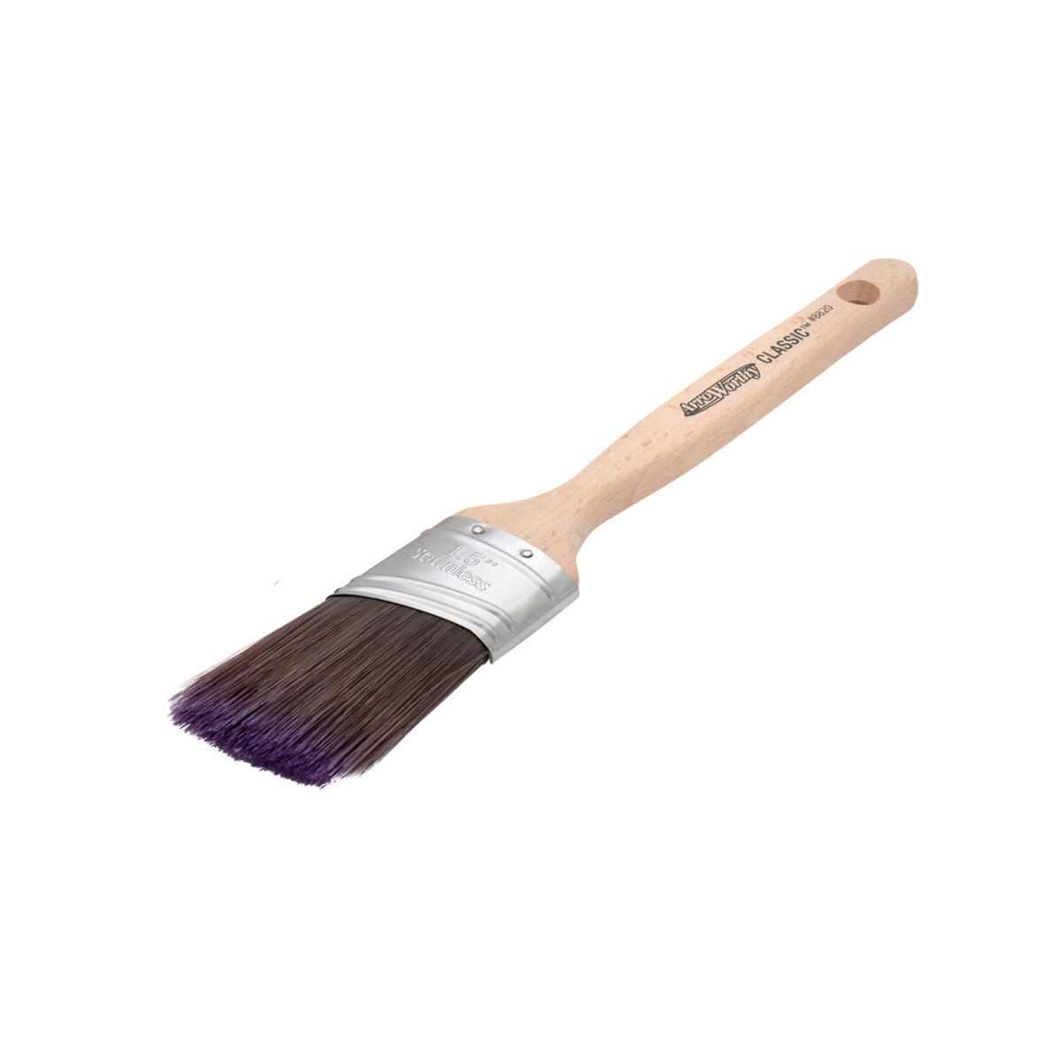 Classic Semi-Oval Angled Nylon Long Handle