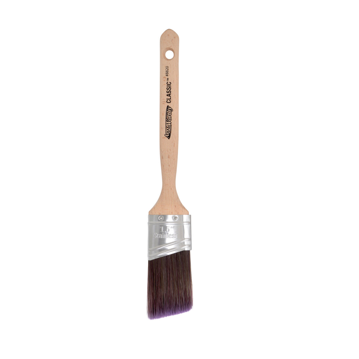 Classic Semi-Oval Angled Nylon Long Handle