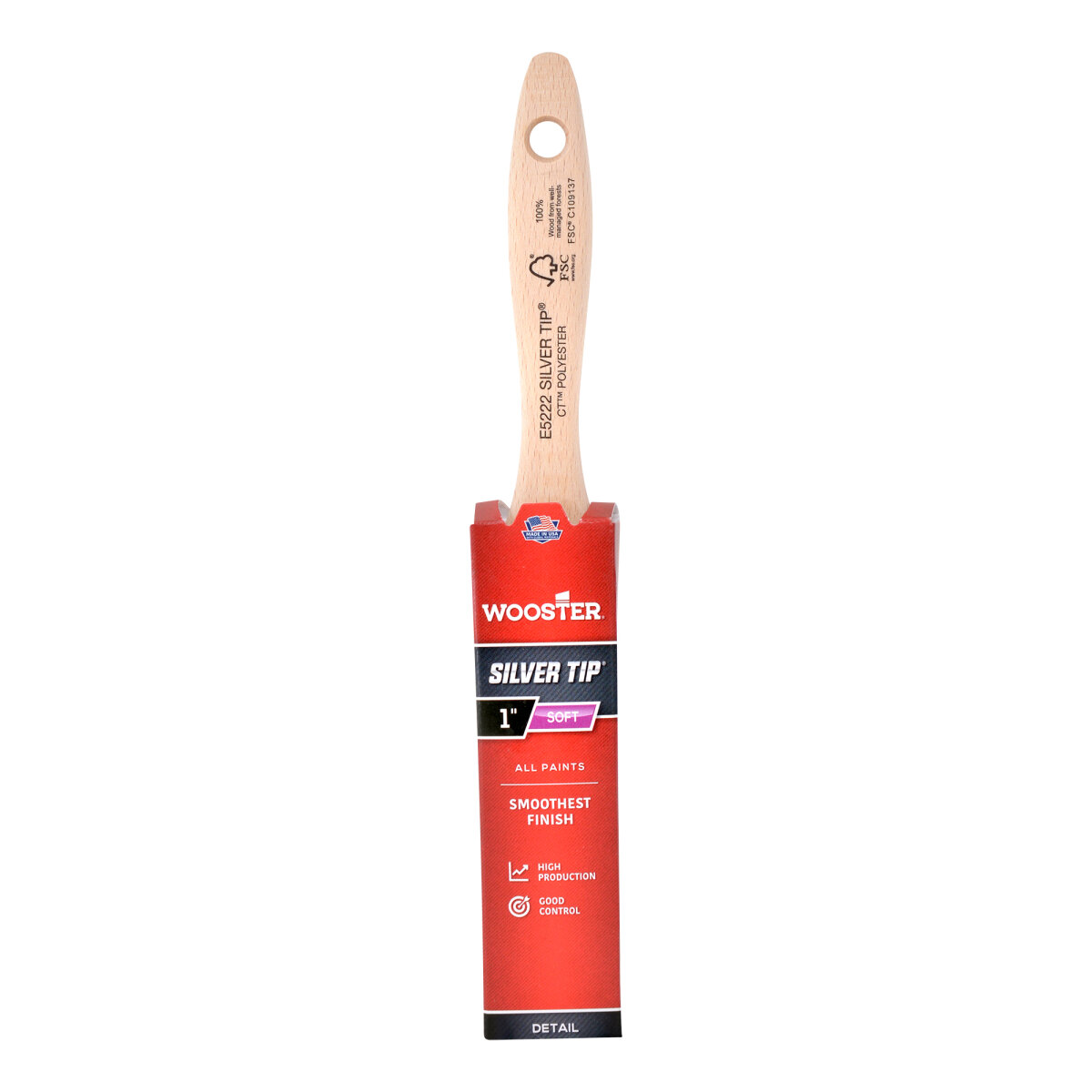 Silver Tip Varnish Brush