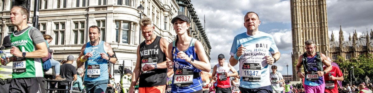 Running the London Marathon for Naomi House and Jacksplace