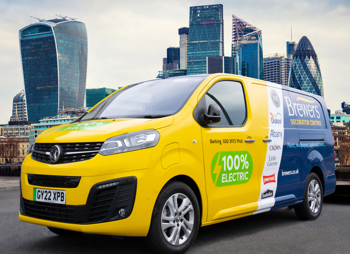 Electric vans in London