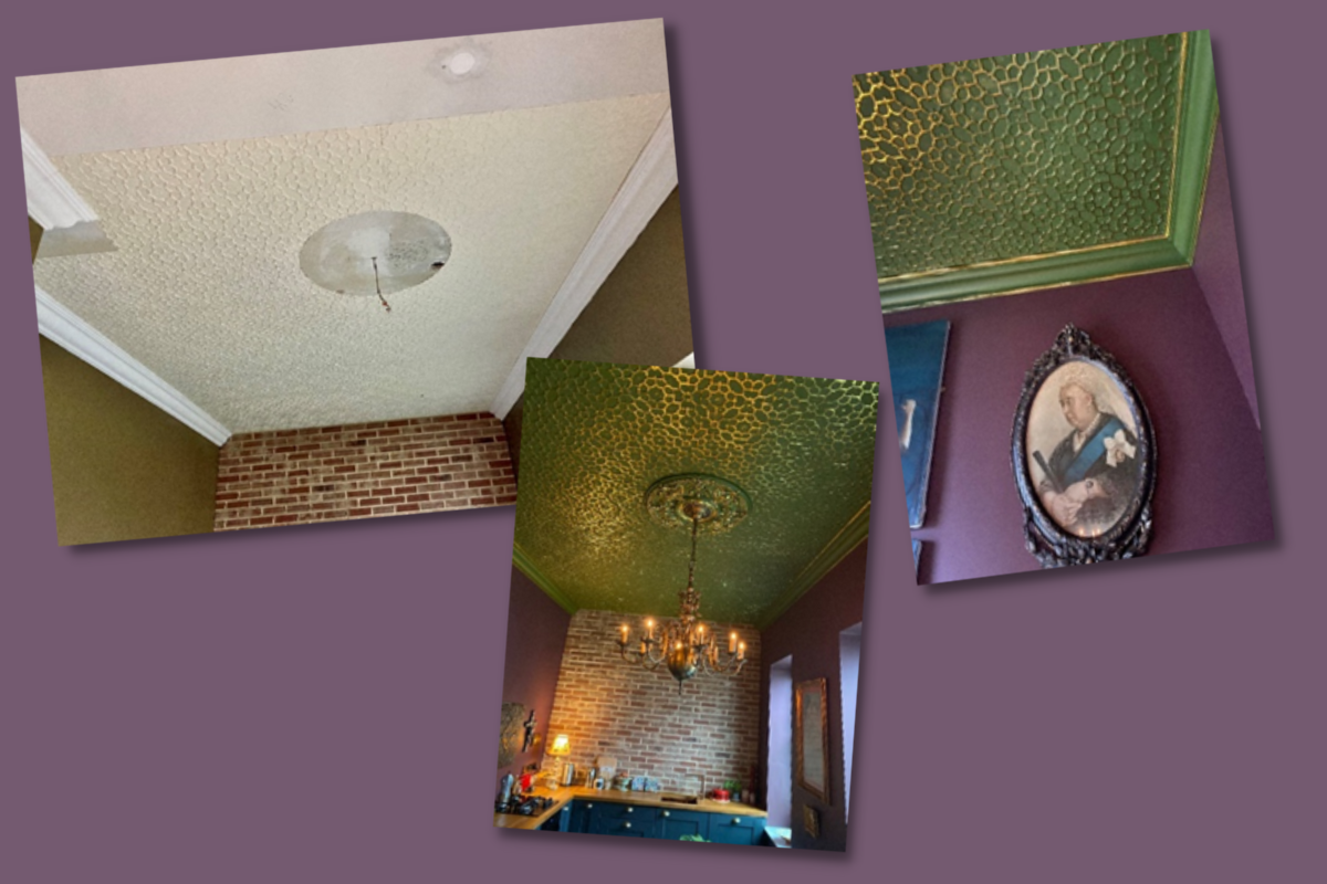 Frank Holmes Lincrusta Installer