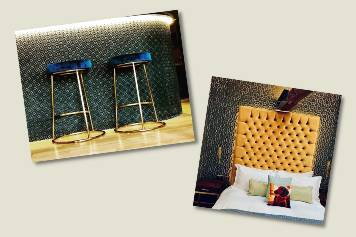 Frank Holmes Lincrusta Installer