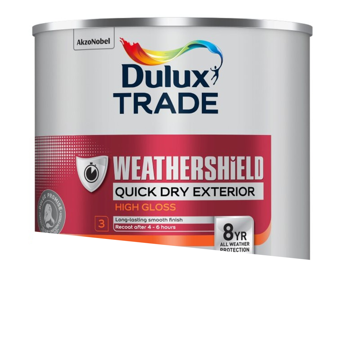 Dulux Weathershield Exterior Quick Drying Gloss 2.5L (PNG)