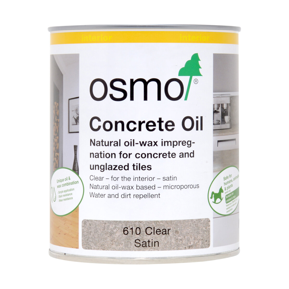 Concrete Oil Satin 610 Clear