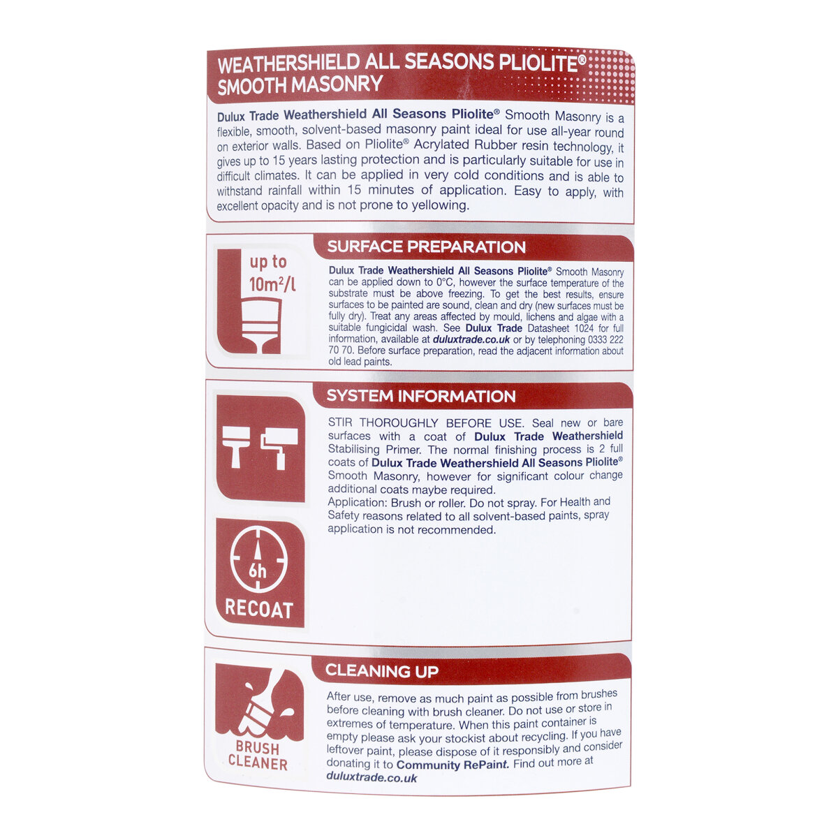 All Seasons Pliolite® Smooth Masonry (Tinted)