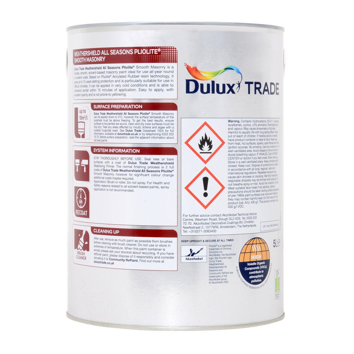 All Seasons Pliolite® Smooth Masonry White