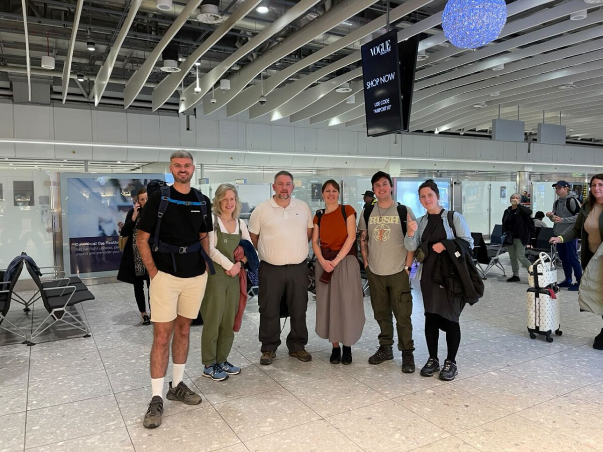 Dreamland Mission Hospital - 2023 Dream Team at the airport!
