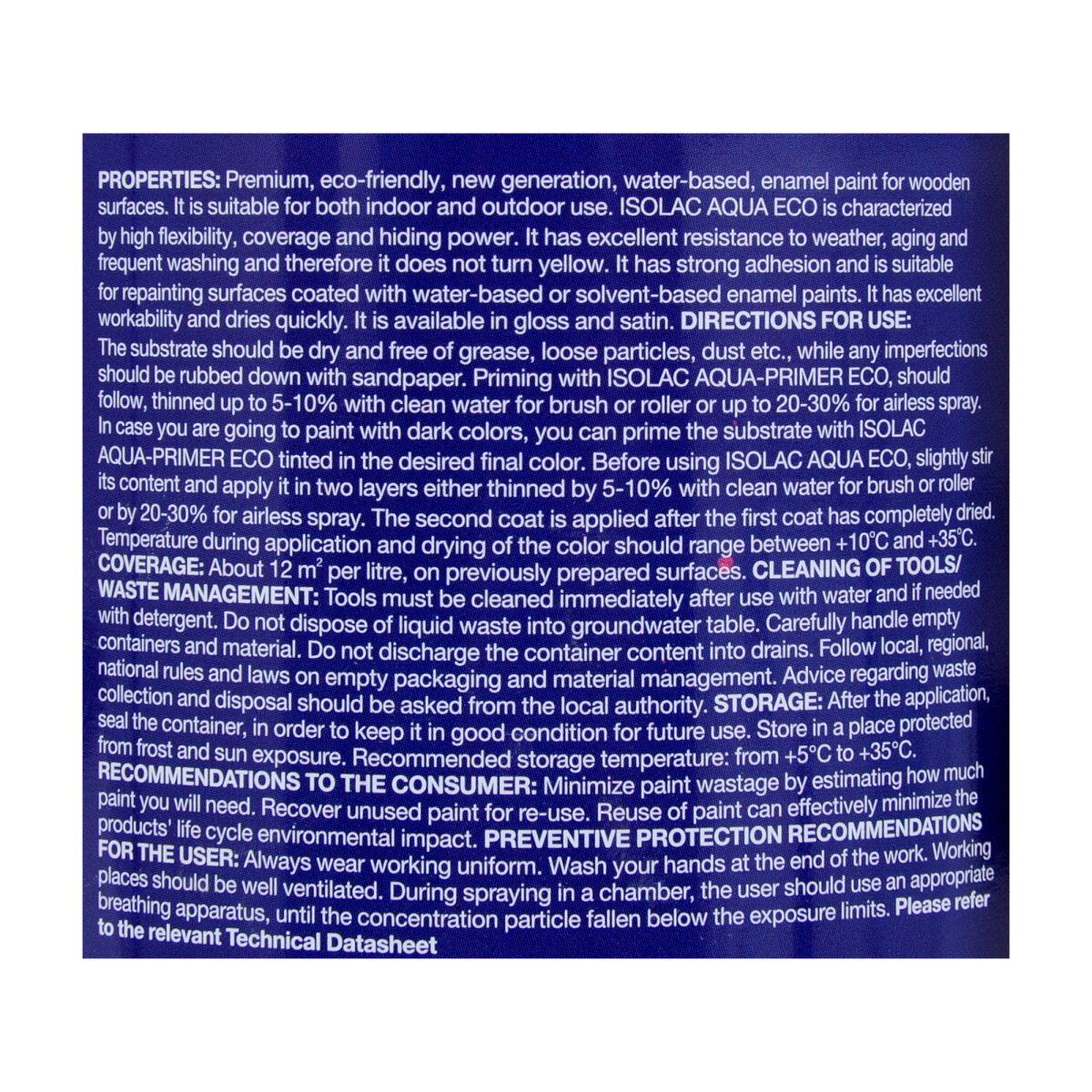 Isolac Aqua Eggshell
