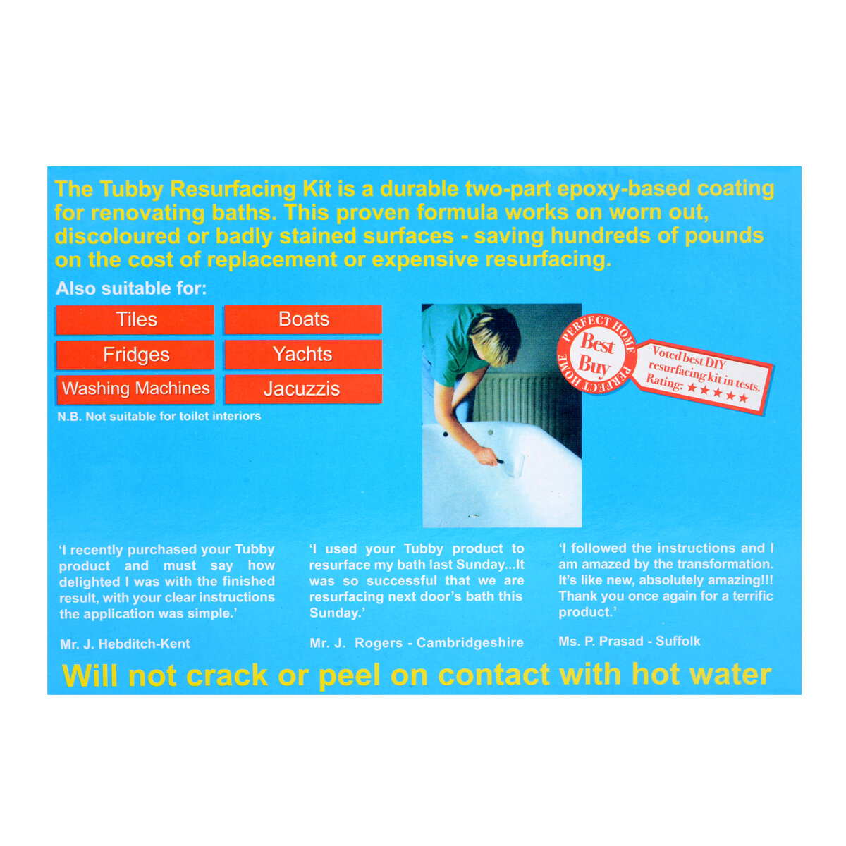 Tubby Bath Resurfacing Kit