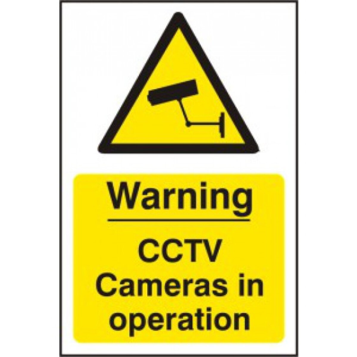 Warning CCTV Cameras In Operation 1311