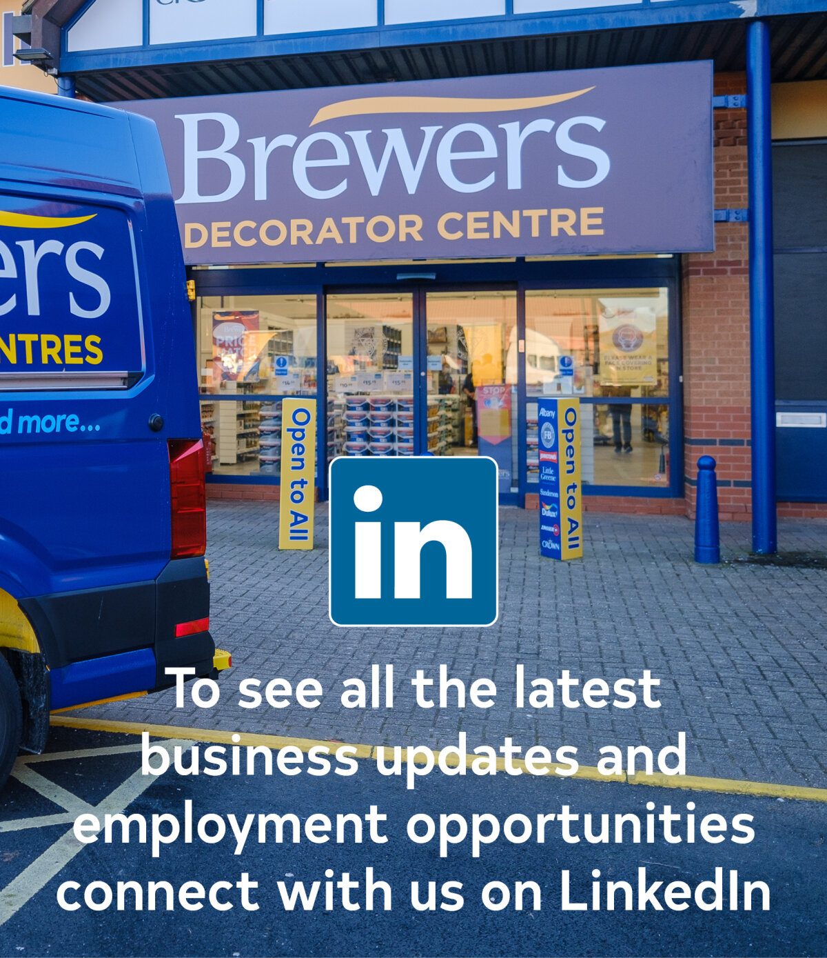 Follow us on LinkedIn