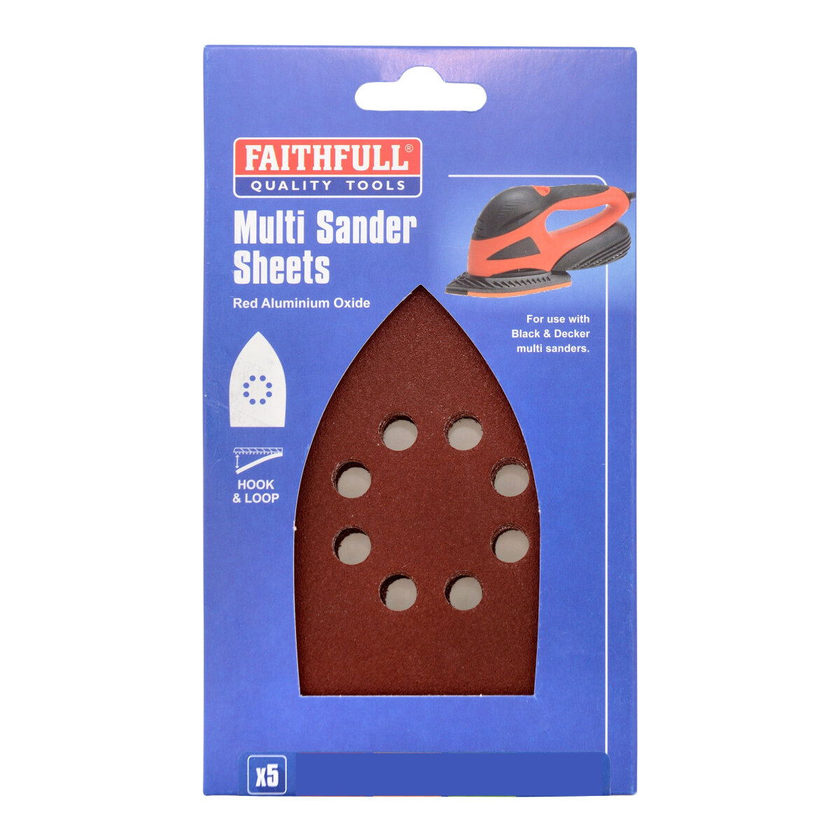 Hook & Loop Multi Sand Sheet (Pack of 5)