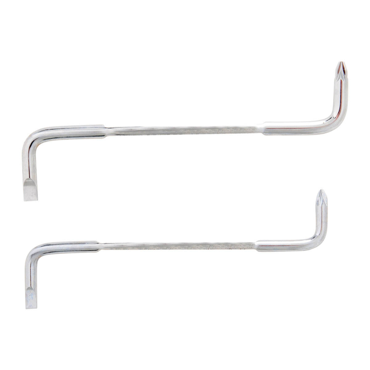 Two Piece Angled Screw Driver Set